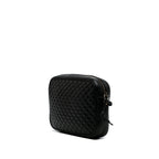 Gucci Small Quilted Leather Web Trapuntata Crossbody