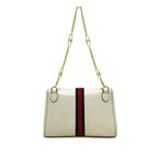 Gucci Small Rajah Web Chain Satchel (SHG-9eTmkE)