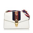 Gucci Small Sylvie Leather Shoulder Bag (SHG-31073)