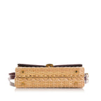 Gucci Small Sylvie Wicker Satchel (SHG-v3LAgD)
