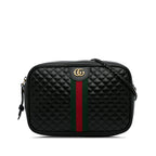 Gucci Small Trampuntata Crossbody Bag (SHG-fxPHOR)