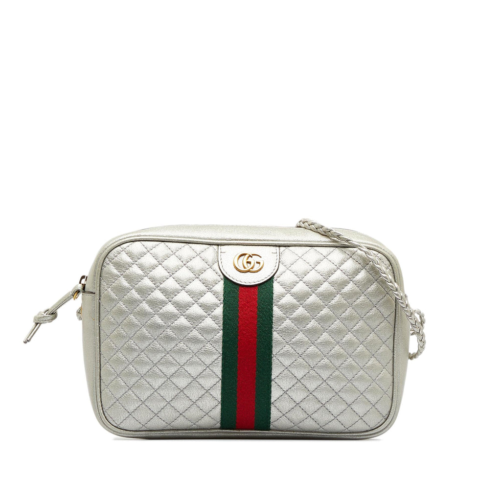 Gucci Small Trapuntata Quilted Camera Bag (SHG-jyHePn)