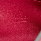 Gucci Smooth Calfskin Interlocking G Wallet on Strap (SHF-poz1cn)