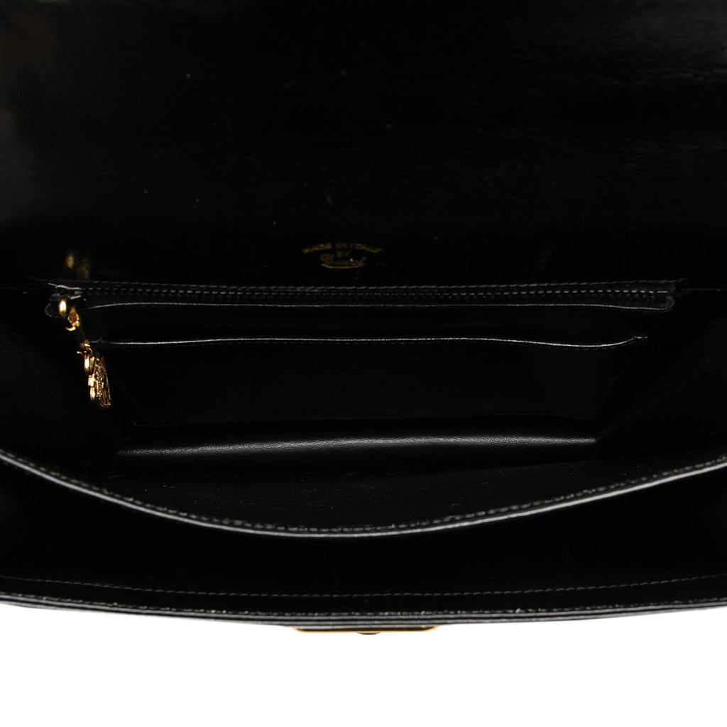 Gucci Smooth Leather Top Handle Bag