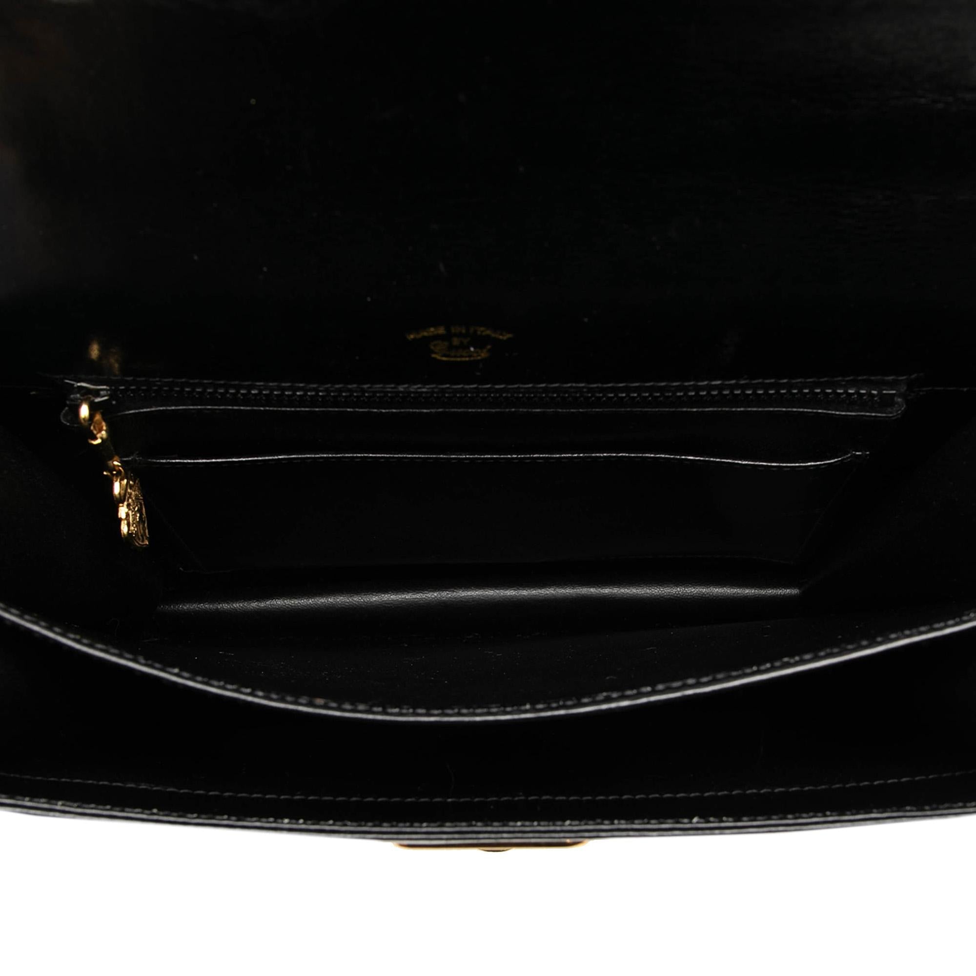 Gucci Smooth Leather Top Handle Bag