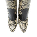 Gucci Snakeskin Leather Boots - Size 9.5 / 39.5