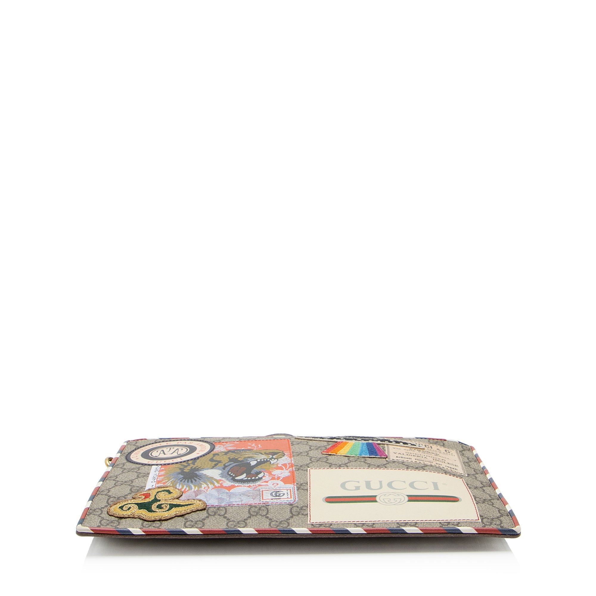 Gucci Soft GG Supreme Gucci Courrier Messenger Clutch