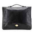 Gucci Soft Leather Interlocking G Portfolio Business Bag