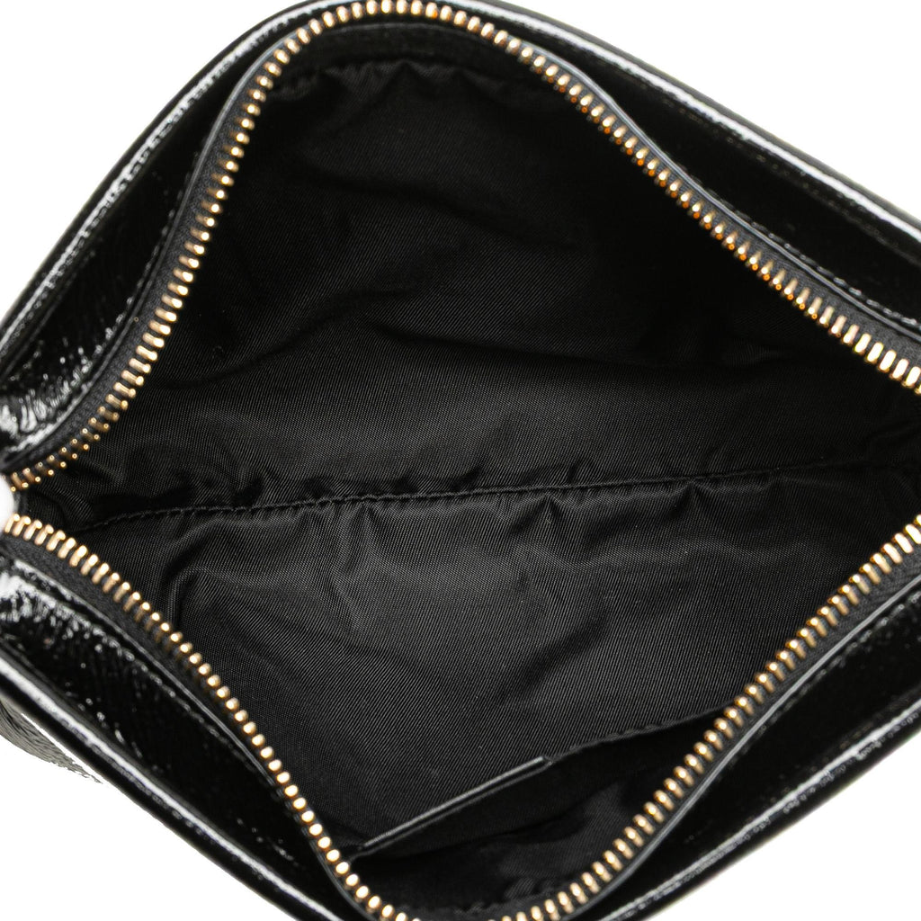 Gucci Soft Patent Soho Clutch