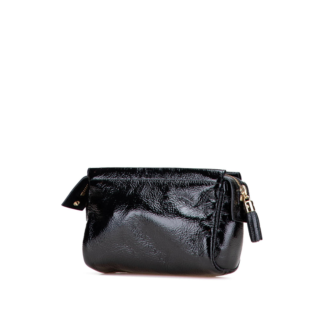 Gucci Soft Patent Soho Clutch