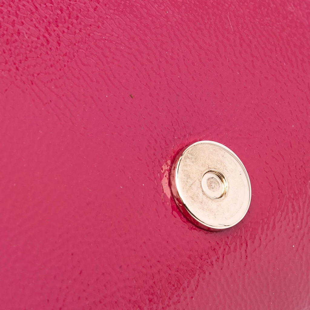 Gucci Soft Patent Soho Disco Clutch