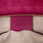Gucci Soft Patent Soho Disco Clutch