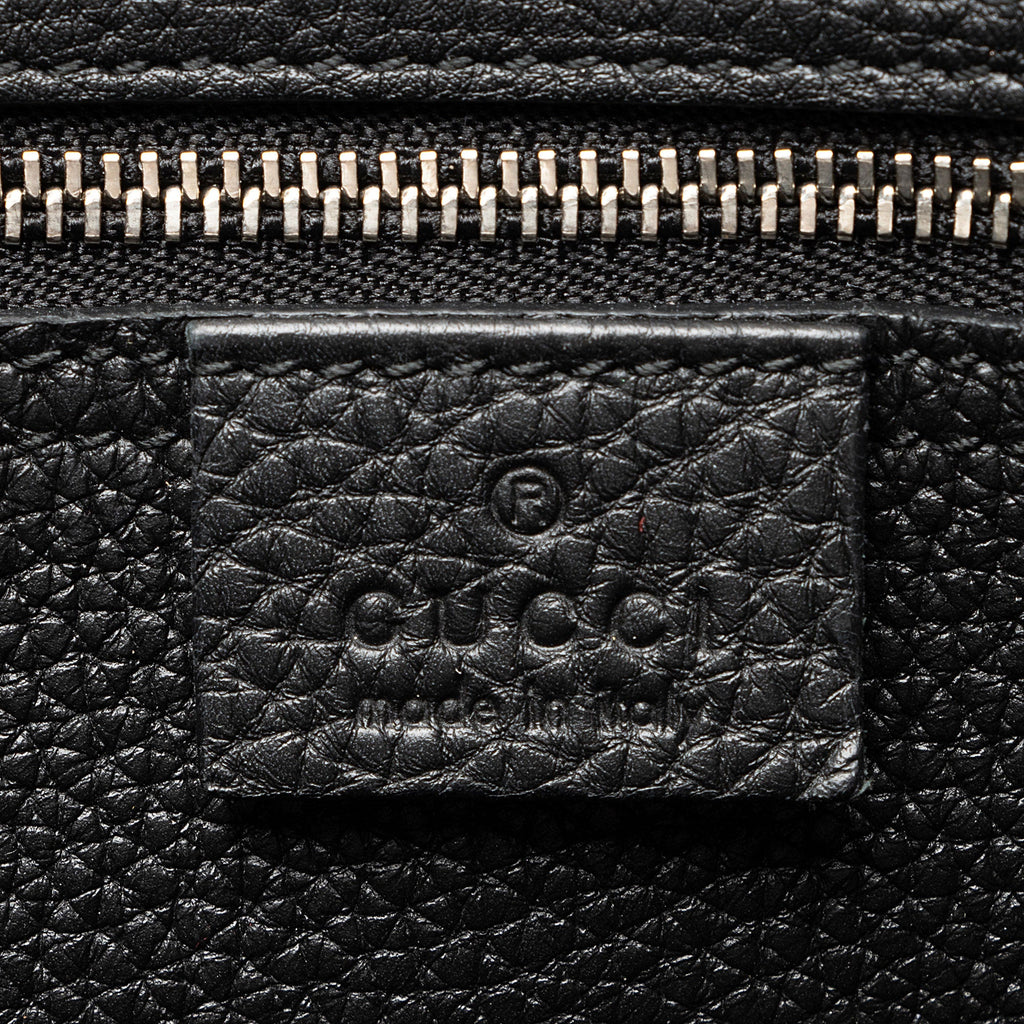 Gucci Soft Pebbled Leather Jackie Medium Tote - FINAL SALE (SHF-8Qshpx)