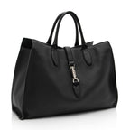 Gucci Soft Pebbled Leather Jackie Medium Tote - FINAL SALE (SHF-8Qshpx)