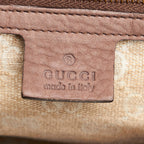Gucci Soft Stirrup Nubuck Leather Shoulder Bag (SHG-27862)