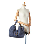 Gucci Soft Stirrup Nubuck Leather Tote Bag (SHG-25880)