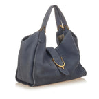Gucci Soft Stirrup Nubuck Leather Tote Bag (SHG-31917)