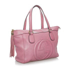 Gucci Soho Cellarius Leather Handbag (SHG-30320)