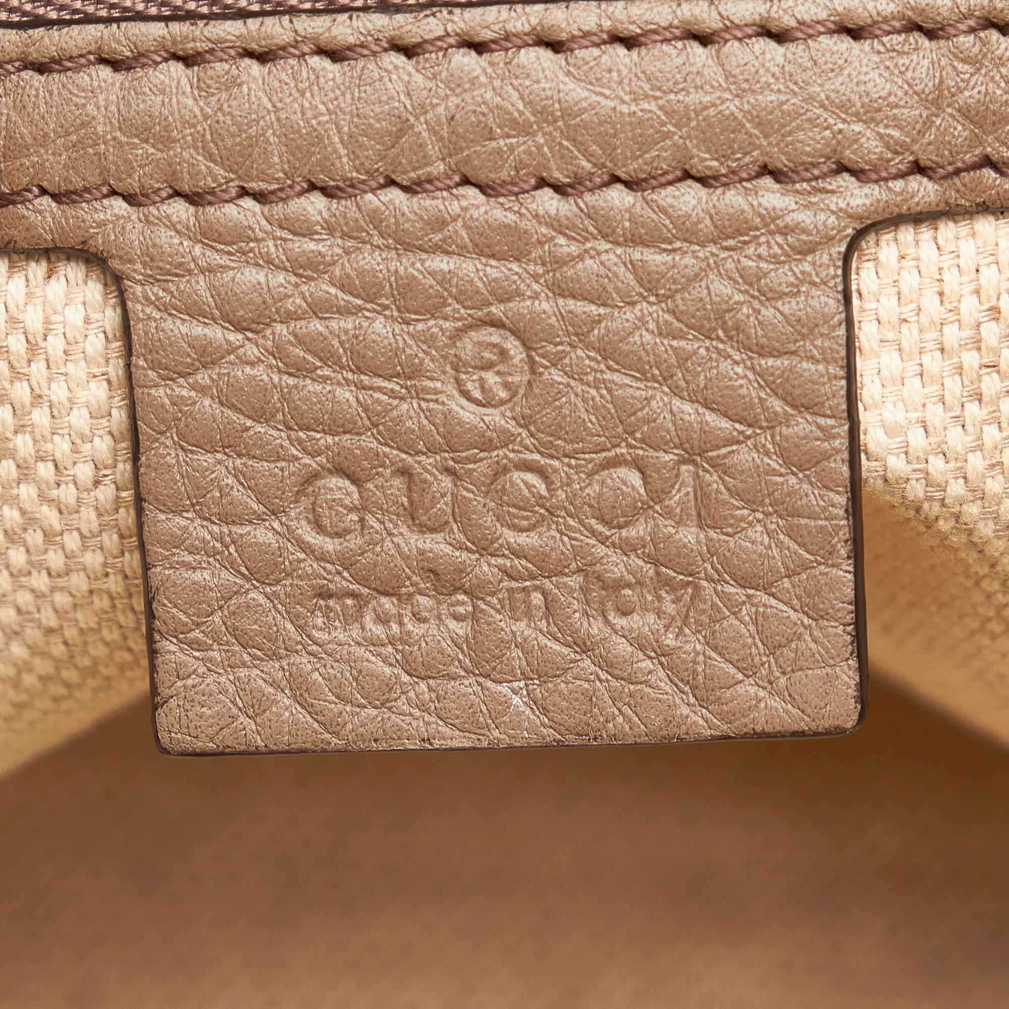 Gucci Soho Cellarius Leather Satchel (SHG-30262)