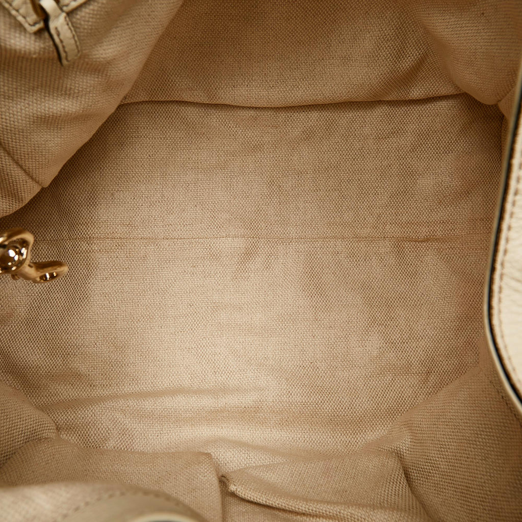 Gucci Soho Cellarius Leather Tote Bag (SHG-32400)