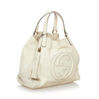 Gucci Soho Cellarius Leather Tote Bag (SHG-32400)