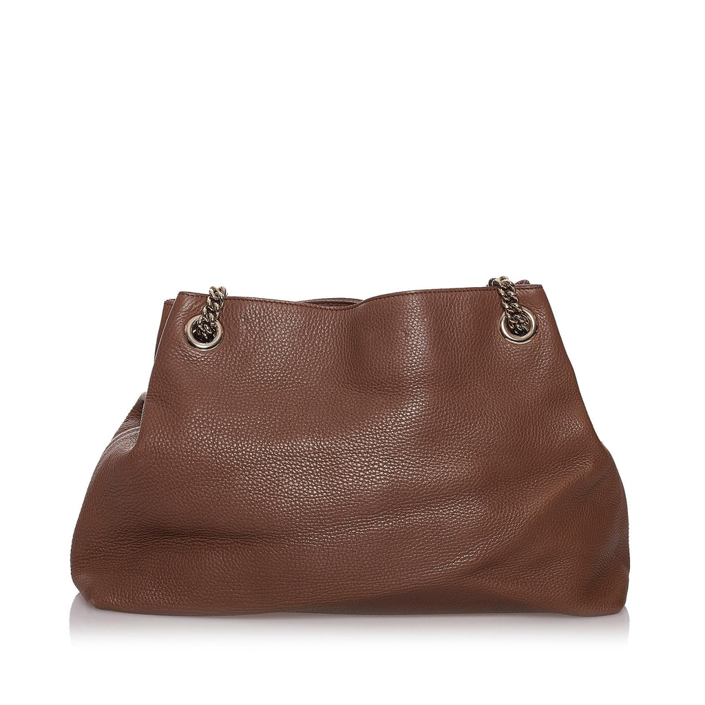 Gucci Soho Chain Leather Shoulder Bag (SHG-29388)