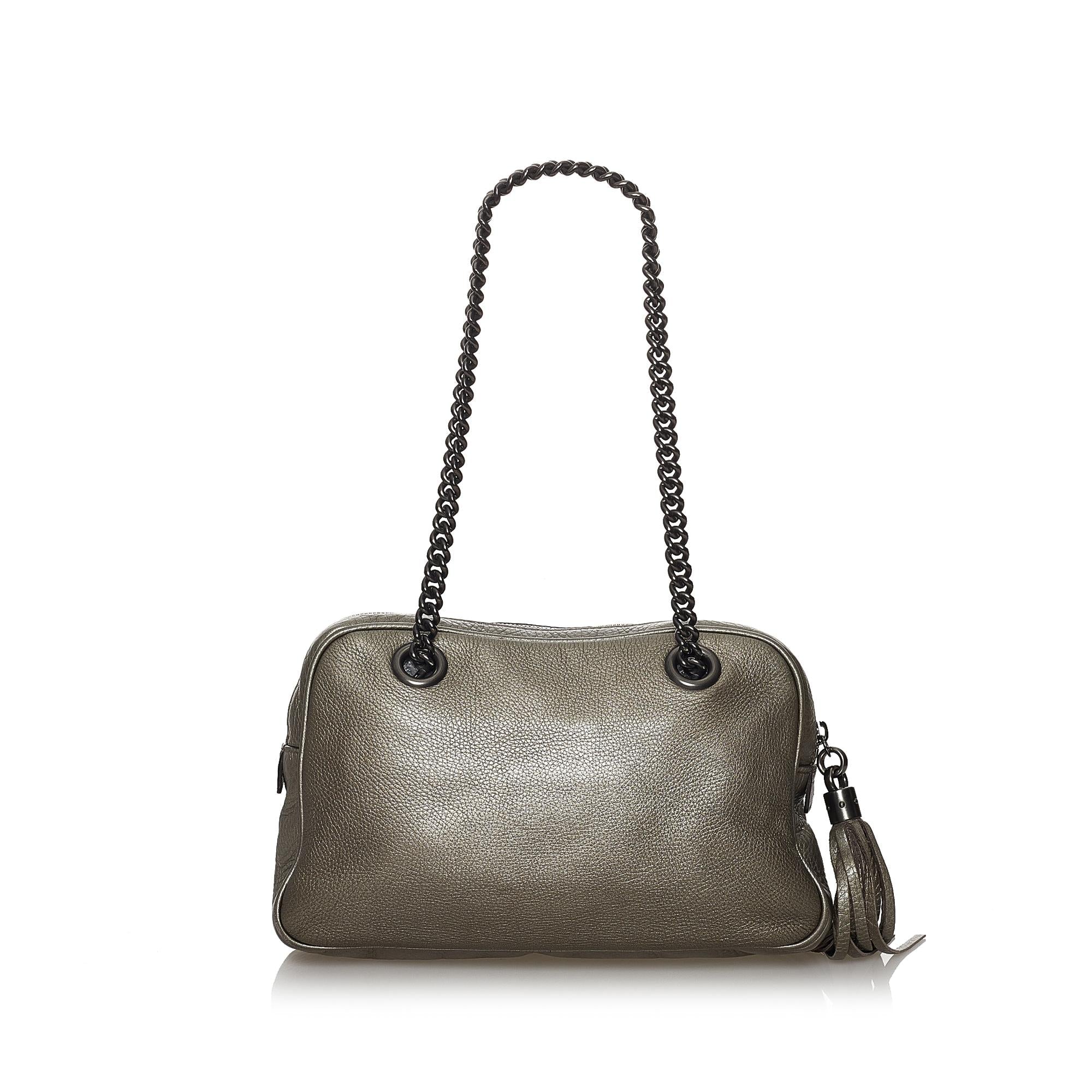 Gucci Soho Chain Leather Shoulder Bag (SHG-29751)