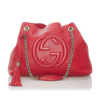Gucci Soho Chain Leather Shoulder Bag (SHG-34502)