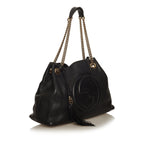 Gucci Soho Chain Leather Tote Bag (SHG-29321)
