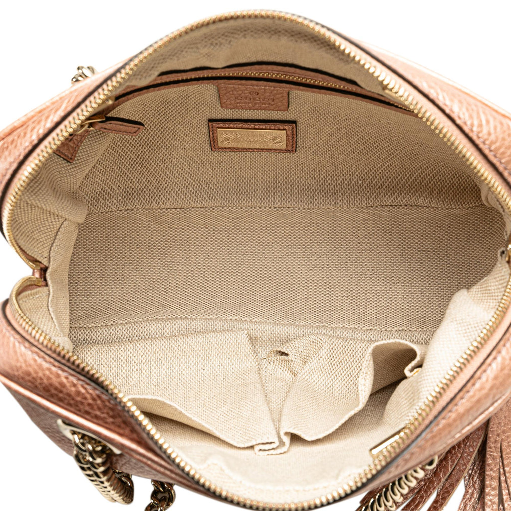 Gucci Soho Chain Zip Shoulder Bag (SHG-yJU7PY)