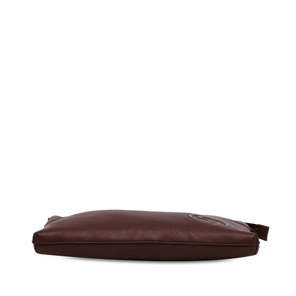 Gucci Soho Leather Pouch (SHG-Wb1Mno)
