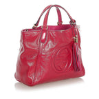 Gucci Soho Patent Leather Satchel (SHG-31947)