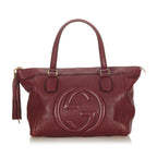 Gucci Soho Working Leather Tote Bag (SHG-23433)