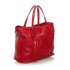Gucci Soho Working Leather Tote Bag (SHG-31414)