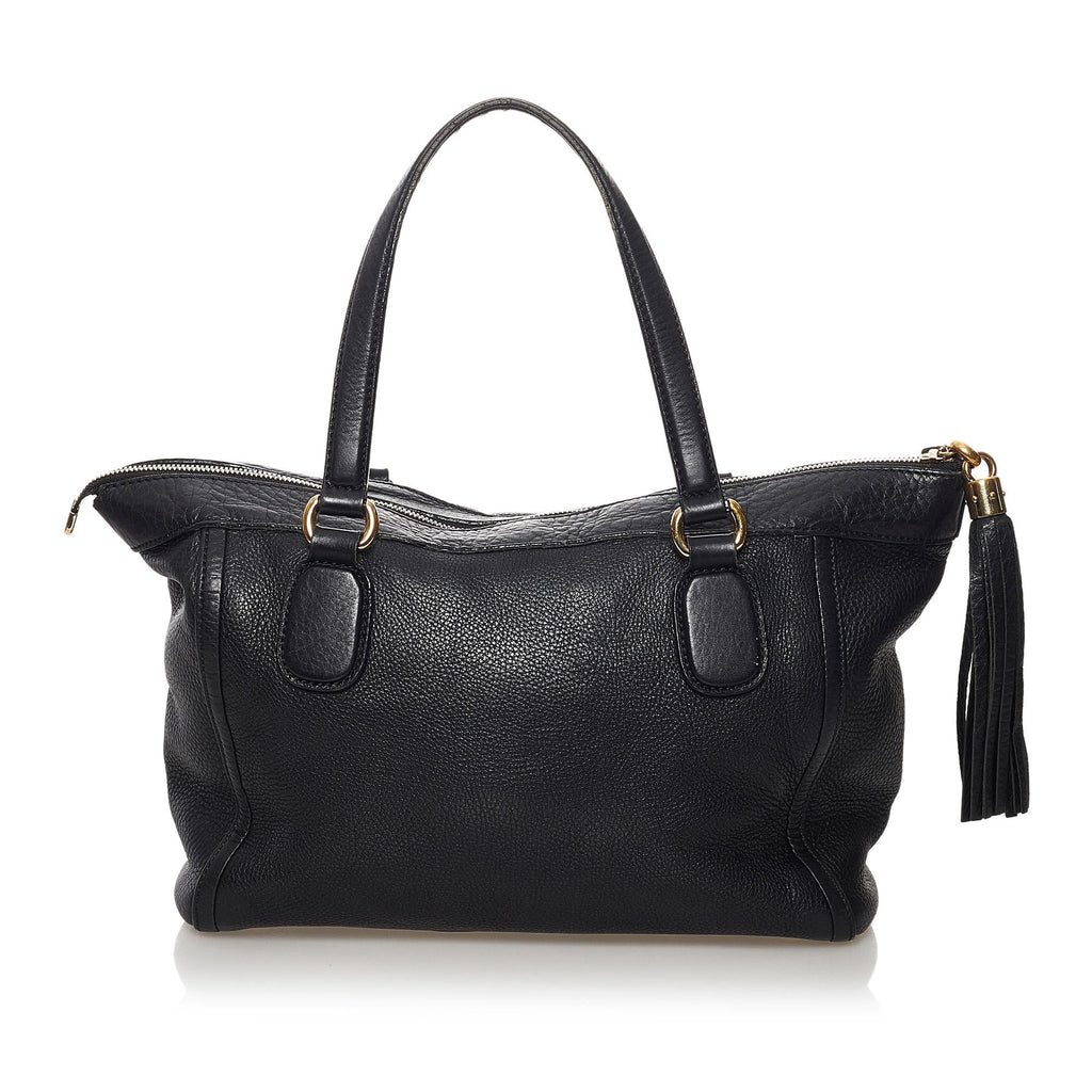 Gucci Soho Working Leather Tote Bag (SHG-32454)