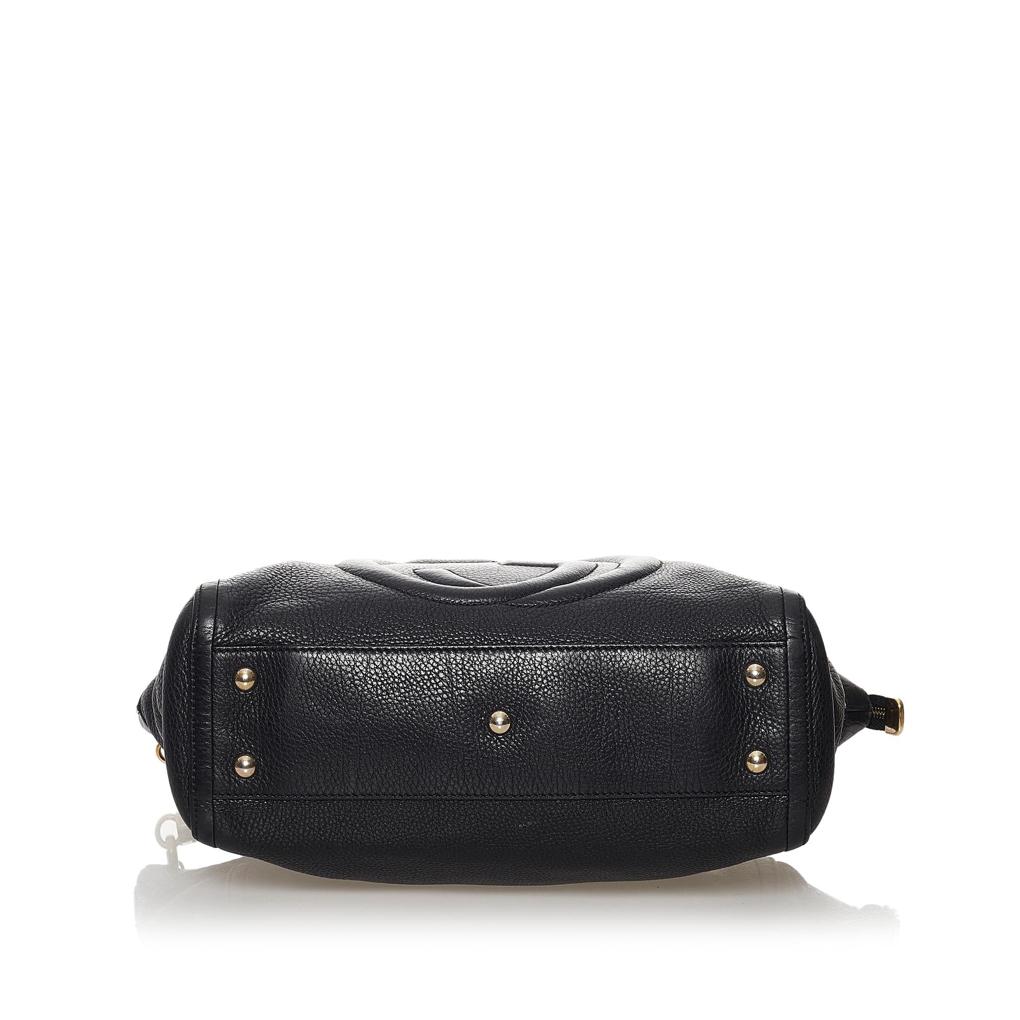 Gucci Soho Working Leather Tote Bag (SHG-32454)
