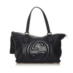 Gucci Soho Working Leather Tote Bag (SHG-32454)