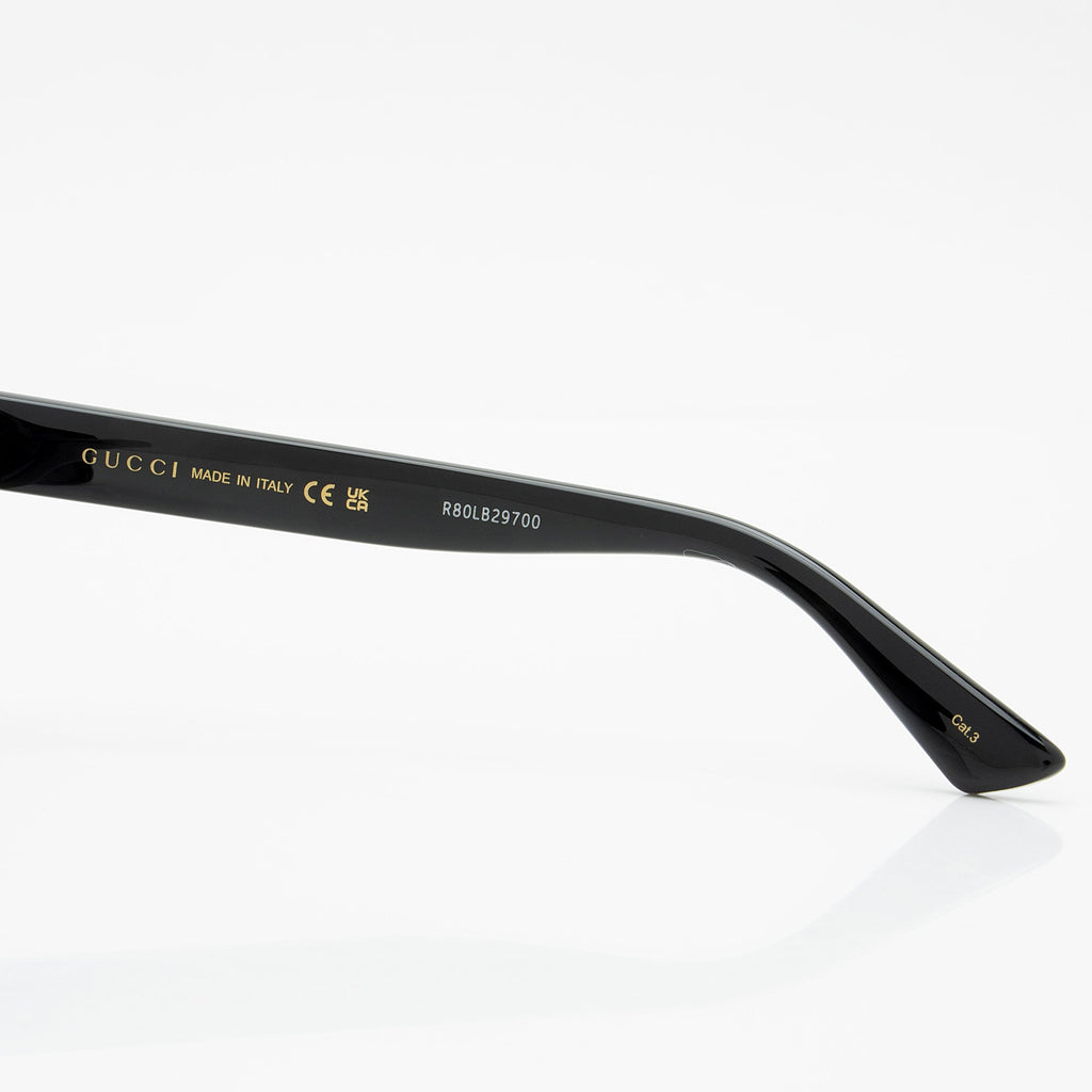 Gucci Logo Wayfarer Sunglasses