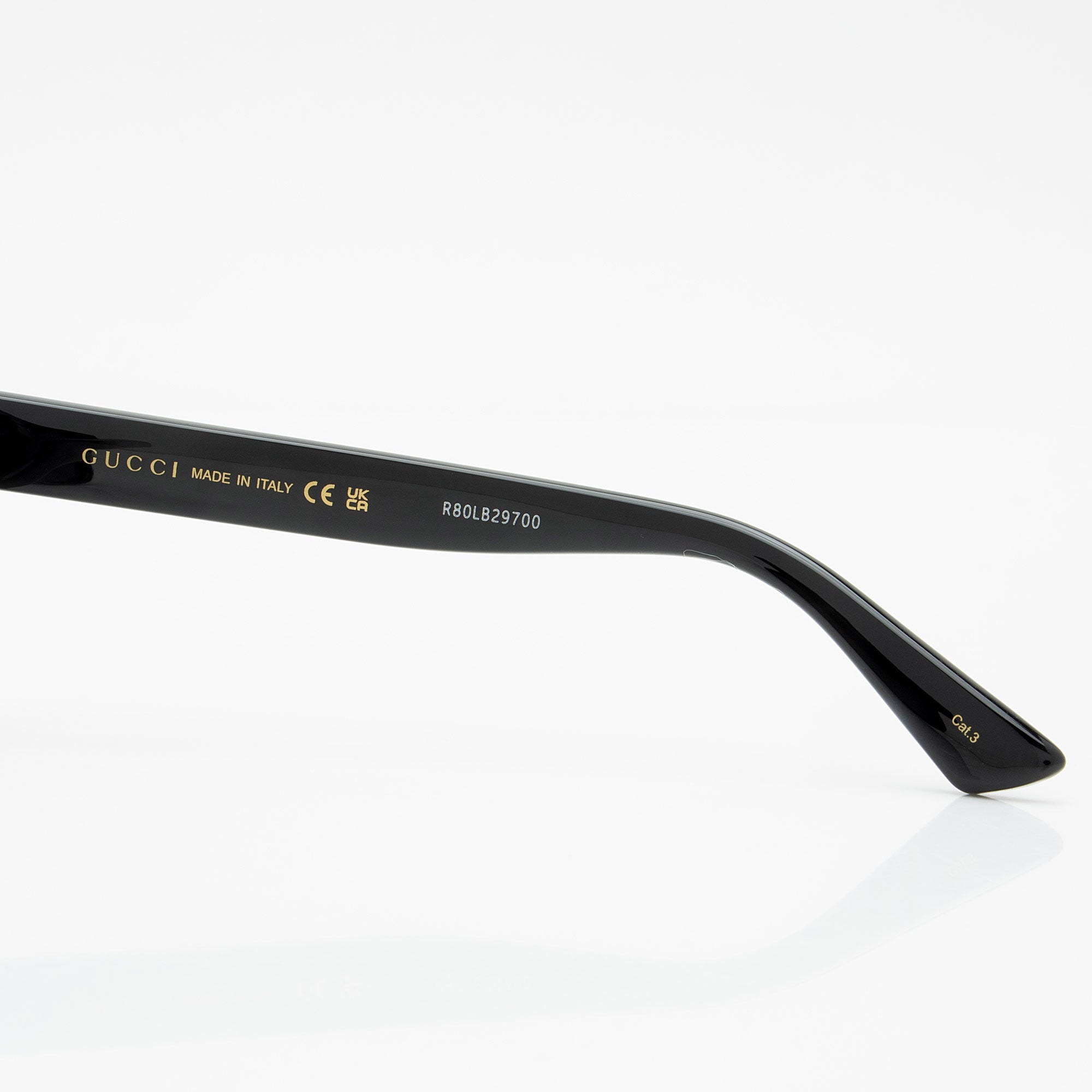 Gucci Logo Wayfarer Sunglasses
