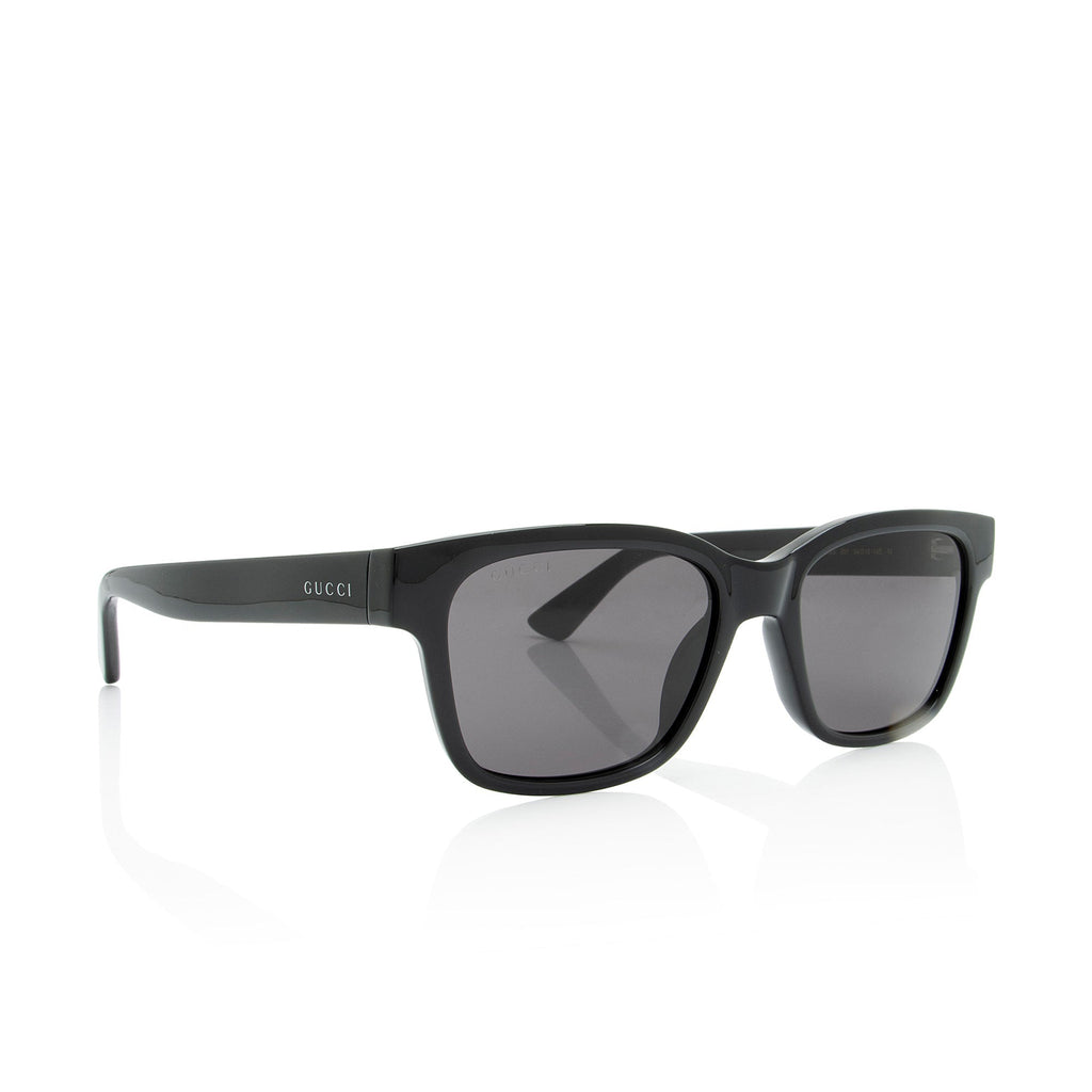 Gucci Logo Wayfarer Sunglasses