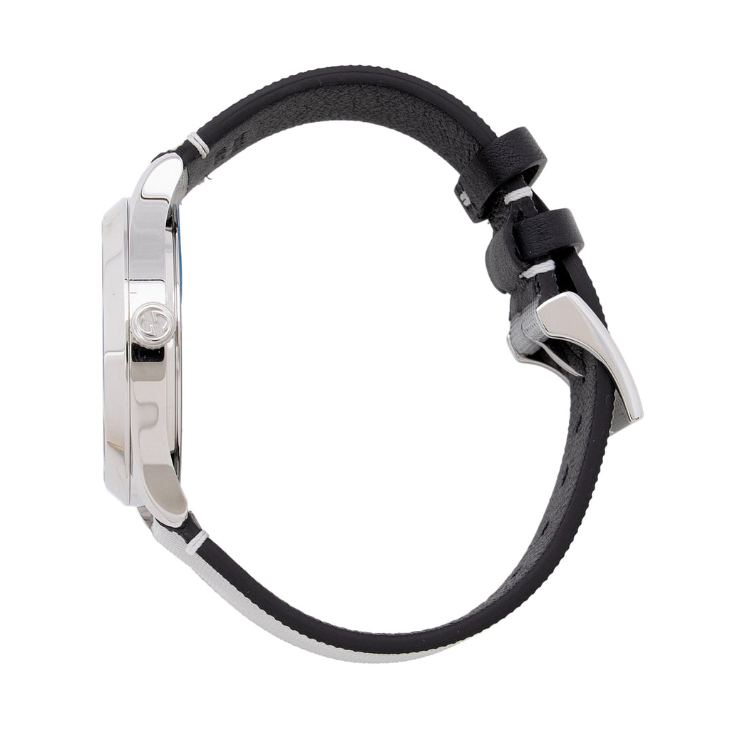 Gucci Stainless Steel GG Hologram Leather G-Timeless Watch (SHF-ZbPiyl)