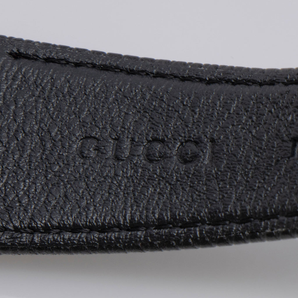 Gucci Stainless Steel Embossed Calfskin 25H Watch