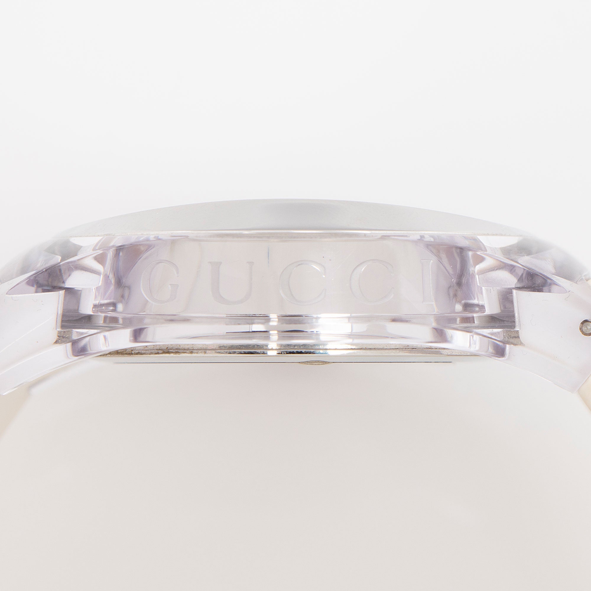 Gucci Stainless Steel Rubber GG Sync Watch (SHF-XOGJe6)