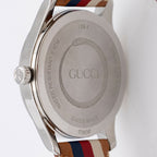 Gucci Stainless Steel Web G-Timeless Watch