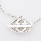 Gucci Sterling SIlver Interlocking G Toggle Bracelet