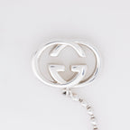 Gucci Sterling SIlver Interlocking G Toggle Bracelet