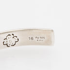 Gucci Sterling Silver Blind For Love Cuff