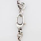 Gucci Sterling Silver GG Marmont Key Charm Bracelet