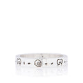 Gucci Sterling Silver Ghost Ring - Size 10