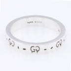 Gucci Sterling Silver Ghost Ring - Size 10